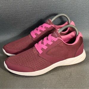 VIONIC Women’s Maeve Berry Mesh Gored Comfort Shoes Size 7